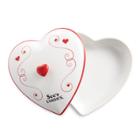 See's Candies Valentine Heart Candy Dish - Single