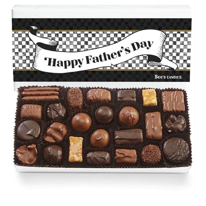 See's Candies Father's Day Assorted Chocolates - 1 Lb
