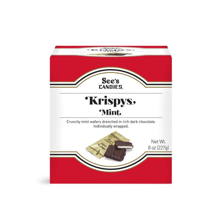 See's Candies Mint Krispys - 8oz