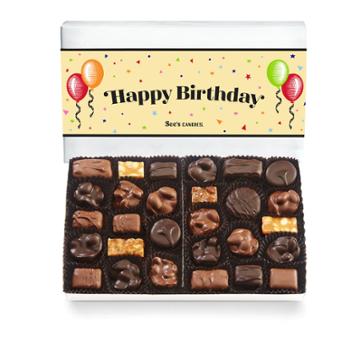 See's Candies Birthday Celebration Nuts & Chews - 1 Lb