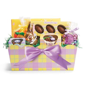 See's Candies Sweet Traditions Easter Basket - 3 Lb 8 Oz