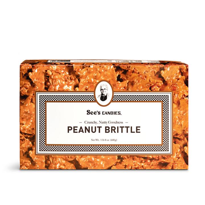 See's Candies Peanut Brittle - 1 Lb 8 Oz