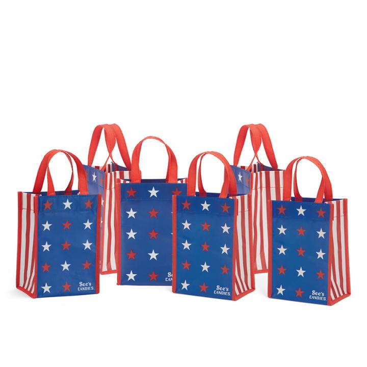 See's Candies Patriotic Treat Bags - 6 Pack
