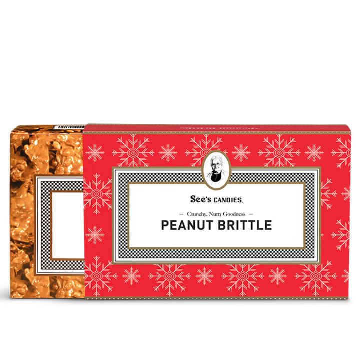 See's Candies Christmas Peanut Brittle - 1 Lb 8 Oz