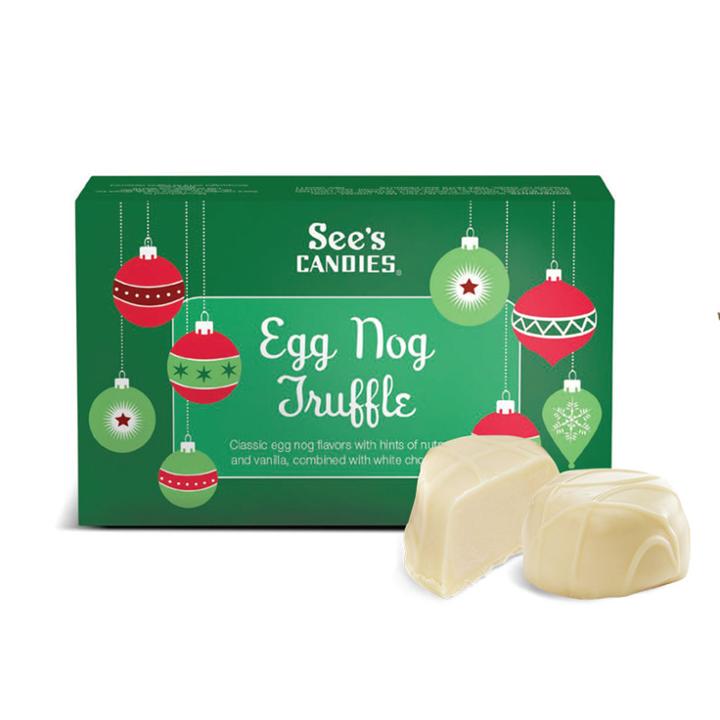 See's Candies Egg Nog Truffles - 4 Oz