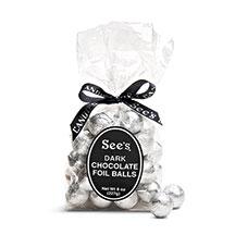 See's Candies Dark Chocolate Balls (8 Oz)