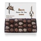 See's Candies Dark Chocolate Soft Centers - 1lb
