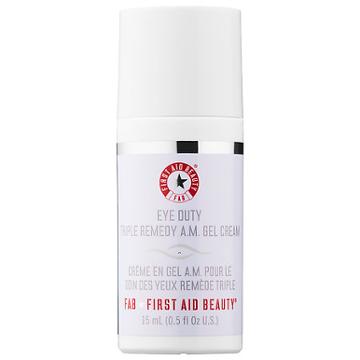 First Aid Beauty Eye Duty Triple Remedy A.m. Gel Cream 0.5 Oz