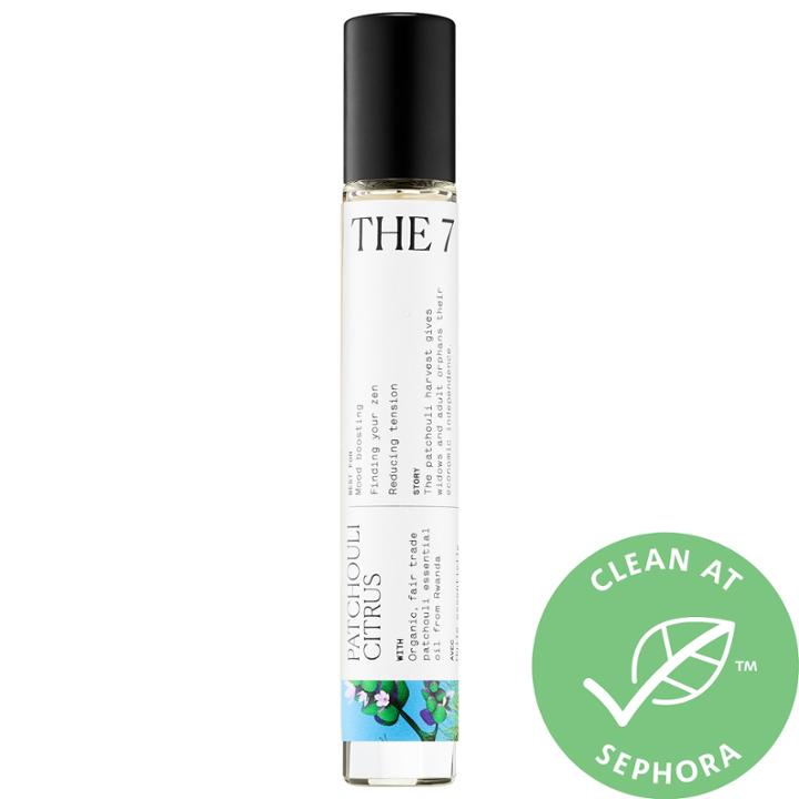 The 7 Virtues Patchouli Citrus Eau De Parfum Rollerball 0.33 Oz/ 11 Ml Eau De Parfum Rollerball