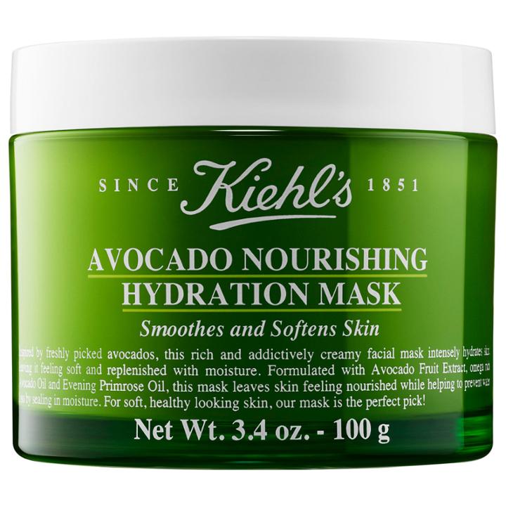 Kiehl's Since 1851 Avocado Nourishing Hydration Mask 3.4 Oz/ 100 Ml