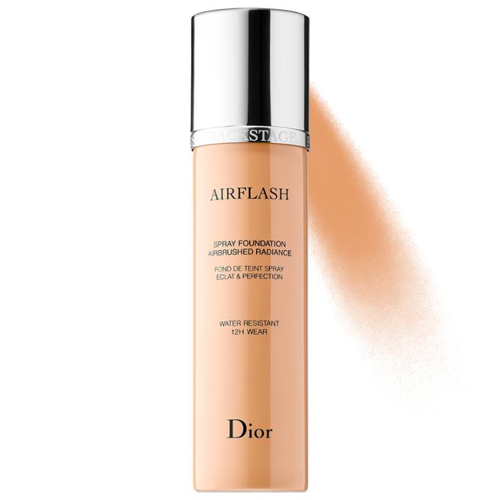 Dior Dior Airflash Spray Foundation 3 Warm Peach (303) 2.3 Oz/ 70 Ml