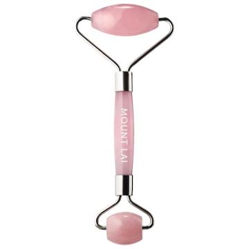 Mount Lai De-puffing Rose Quartz Facial Roller