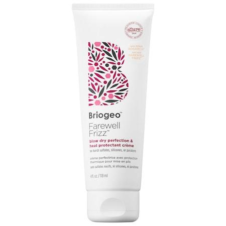 Briogeo Farewell Frizz(tm) Blow Dry Perfection Heat Protectant Creme 4 Oz/ 118 Ml