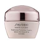 Shiseido White Lucent Brightening Protective Cream Broad Spectrum Spf 18 1.8 Oz