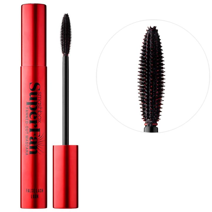 Smashbox Super Fan Mascara Standard Size Black - 0.33 Oz/ 10 Ml