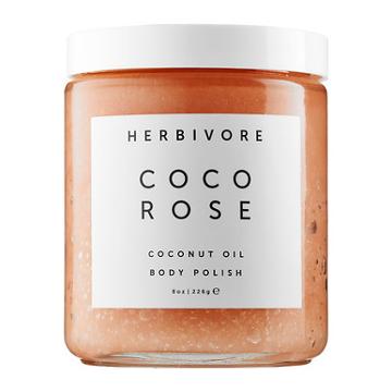 Herbivore Coco Rose Coconut Oil Body Polish 8 Oz