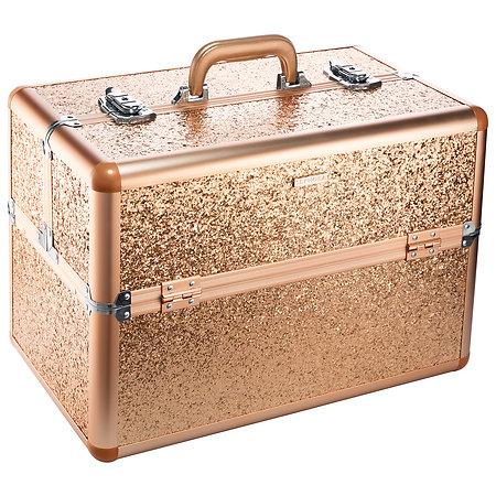 Sephora Collection Sparkle & Shine Xl Traincase 17.75w X 10.85d X 12.25h