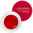Josie Maran Coconut Watercolor Cheek Gelee Getaway Red 0.18 Oz