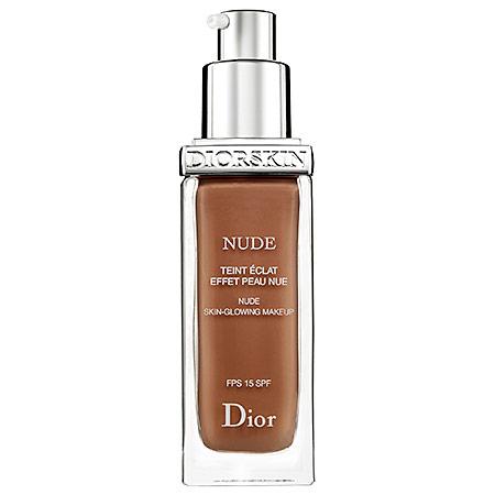 Dior Diorskin Nude Skin-glowing Foundation Broad Spectrum Spf 15 Mocha 1 Oz