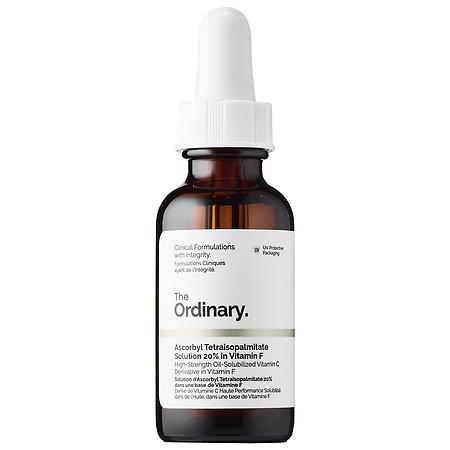 The Ordinary Ascorbyl Tetraisopalmitate Solution 20% In Vitamin F 1 Oz/ 30 Ml