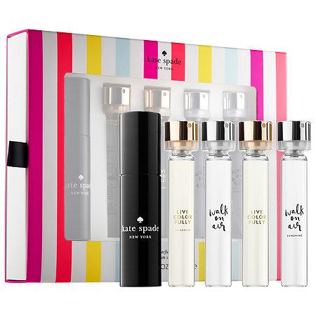 Kate Spade New York Refillable Purse Spray Coffret 4 X 0.34 Oz/ 10 Ml