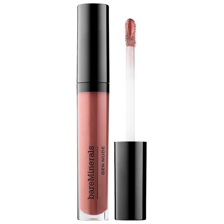 Bareminerals Gen Nude Patent Liquid Lipstick Girl Boss 0.21 Oz/ 3.7 Ml