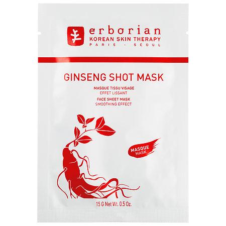 Erborian Ginseng Shot Mask 0.5 Oz X 1 Sheet Mask