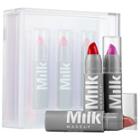 Milk Makeup Triple Threat Lip Set 3 X 0.04 Oz/ 1 G