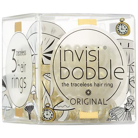 Invisibobble I Live In Wonderland Collection Original The Traceless Hair Ring Holiday Trio Golden Adventures