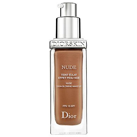 Dior Diorskin Nude Skin-glowing Foundation Broad Spectrum Spf 15 Dark Beige 1 Oz