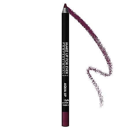 Make Up For Ever Aqua Lip Waterproof Lipliner Pencil 12c Matte Dark Plum 0.04 Oz/ 1.2 G