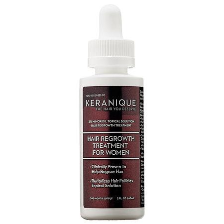 Keranique Hair Regrowth Treatment Dropper With 2% Minoxidil 2 Oz