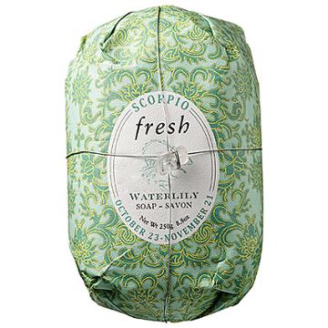Fresh Zodiac Sign Soap Scorpio - Waterlily 8.8 Oz