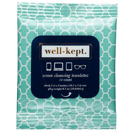 Well-kept Screen Cleansing Towelettes Cape View 15 Towelettes