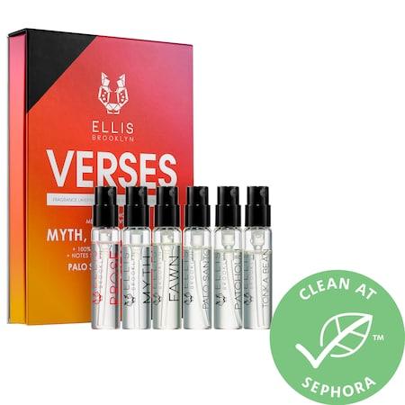 Ellis Brooklyn Verses Fragrance Layering Kit 6 X 0.07 Oz/ 6 X 2 Ml