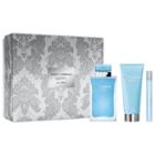 Dolce & Gabbana Light Blue Eau Intense Trio Set
