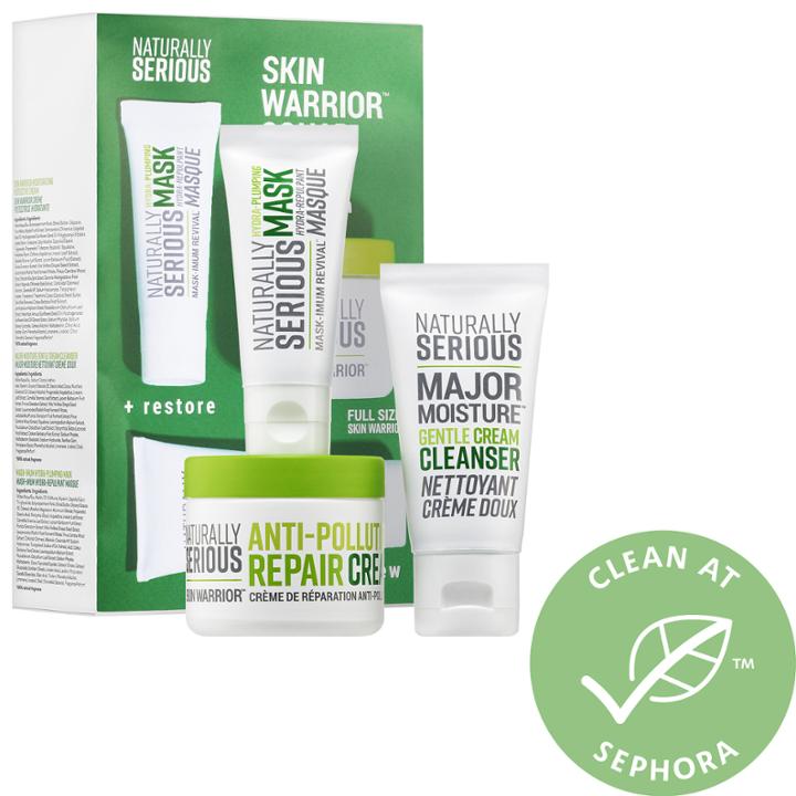 Naturally Serious Skin Warrior Squad Set