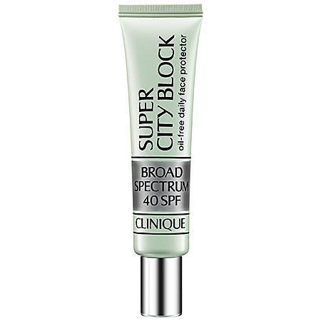 Clinique Super City Block Oil-free Daily Face Protector Broad Spectrum 40 Spf 1.4 Oz