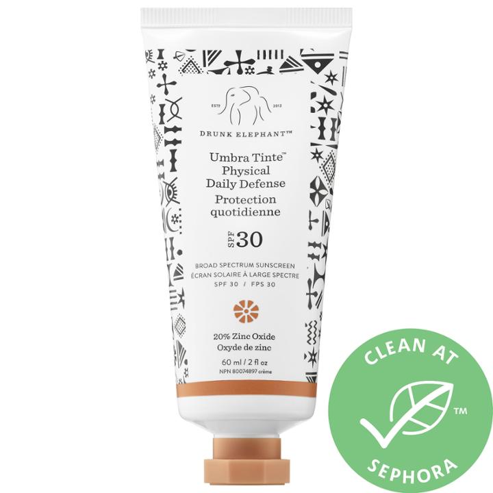 Drunk Elephant Umbra Tinte&trade; Physical Daily Defense Broad Spectrum Sunscreen Spf 30 2 Oz/ 60 Ml