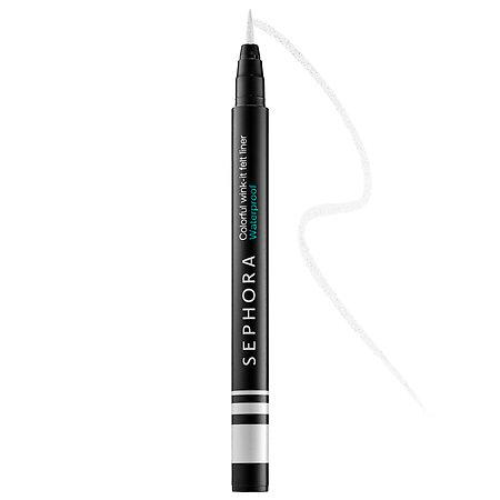 Sephora Collection Colorful Wink-it Felt Liner Waterproof 05 Bone White 0.019 Oz