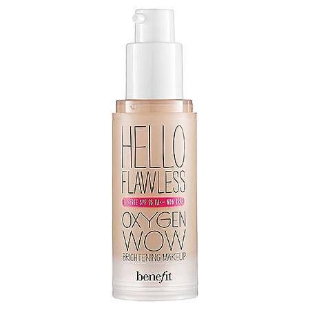 Benefit Cosmetics 'hello Flawless!' Oxygen Wow Liquid Foundation 'cheers To Me' Champagne 1 Oz