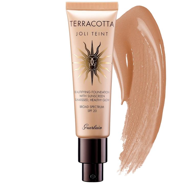 Guerlain Terracotta Healthy Glow Liquid Foundation Spf 20 Dark 1 Oz