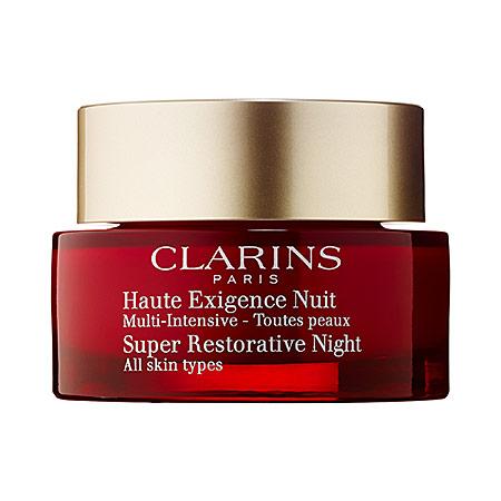Clarins Super Restorative Night Age Spot Correcting Replenishing Cream 1.3 Oz