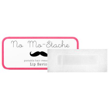No Mo-stache Portable Lip Wax Kit 12 Waxing Strips