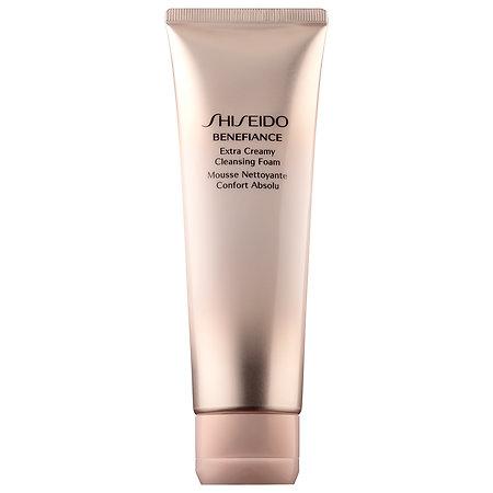 Shiseido Benefiance Extra Creamy Cleansing Foam 4.4 Oz/ 125 Ml