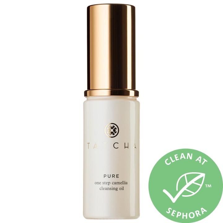 Tatcha Pure One Step Camellia Cleansing Oil Mini 0.8 Oz/ 24 Ml