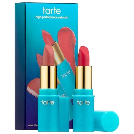 Tarte Color Splash Cocktail Lip Duo - Rainforest Of The Sea(tm) Collection Color Splash Lipstick In Daiquiri, Rum Punch