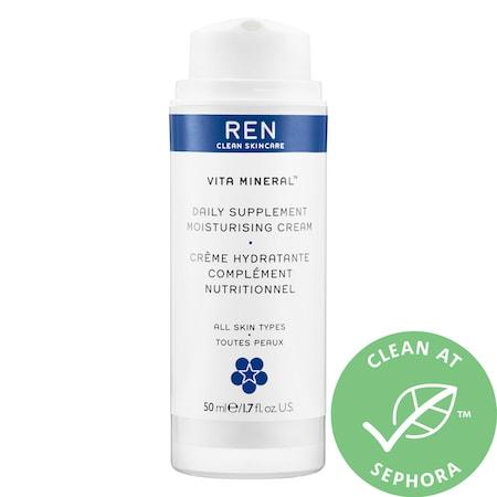 Ren Clean Skincare Vita-mineral Daily Supplement Moisturising Cream 1.7 Oz/ 50 Ml