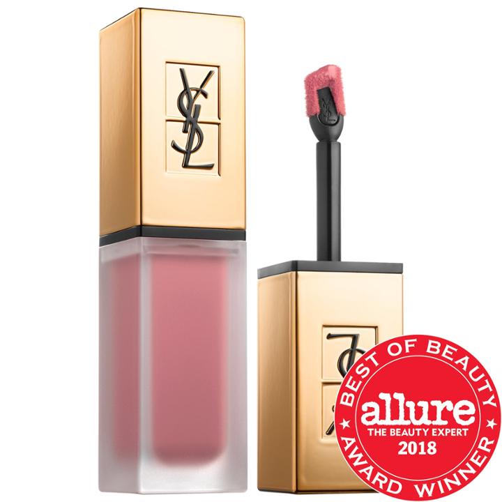 Yves Saint Laurent Tatouage Couture Liquid Matte Lip Stain 11 Rose Illicite .20 Oz/ 6 Ml