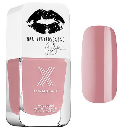Formula X #colorcurators: Makeup By Rose Xoxo Edition - Nail Polish Collection Mahhvelous Rose 0.04 Oz